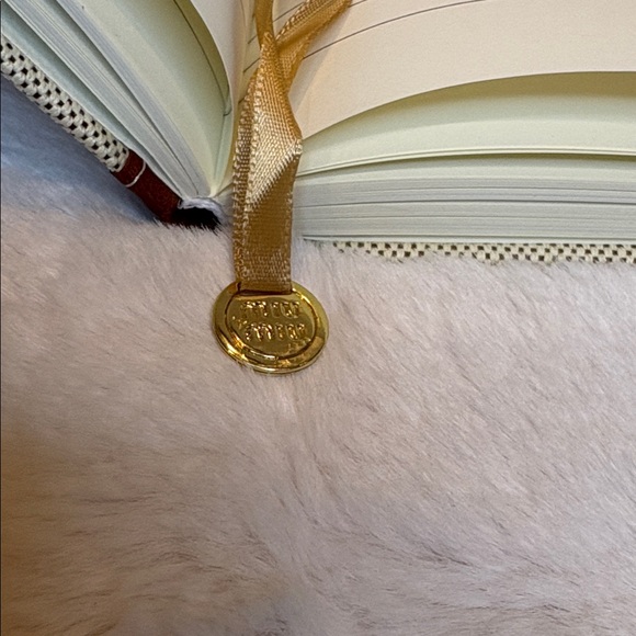 Miu Miu Cream and Brown Hardcover Notebook - Picture 4 of 4